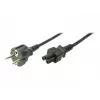Maitinimo laidas LogiLink CP093 1,8 m C5 jungtis CEE7/7