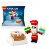 Konstravimo žaislas LEGO Santa's Chimney polybag 30692 – mini sezoninis konstravimo rinkinys