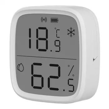 Sonoff ZigBee patalpų temperatūros ir drėgmės jutiklis SNZB-02D belaidis baterija CR2450