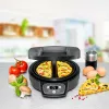 Omelett Chef OM 950, užkandžių gamintojas antracito spalvos, 950 W