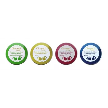 Reabilitacinė glaistymo masė MDH Hand and Finger — Geltona, 80 g, silpnas pasipriešinimas, 100% silikonas
