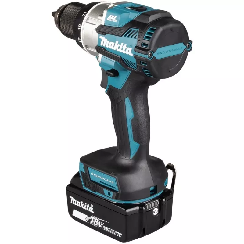 Makita DDF489RTJ atsuktuvas/impulsinis atsuktuvas 1800 RPM Juoda, Mėlyna, Plienas
