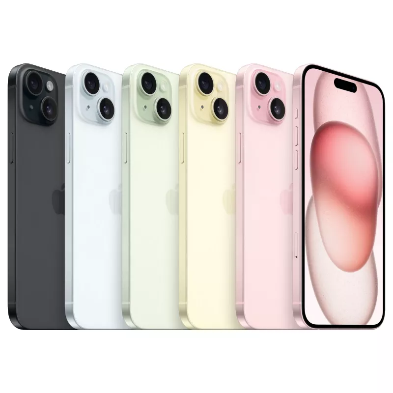 Apple iPhone 15 Plus 17 cm (6.7) Dual-SIM iOS 17 5G USB Type-C 512 GB Juoda (MU1H3ZD/A)