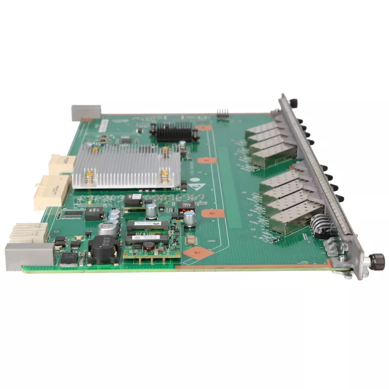 Optinio tinklo terminalas HUAWEI H807GPBH — GPON kortelė su 8× GPON 2,5G prievadais ir SFP lizdu