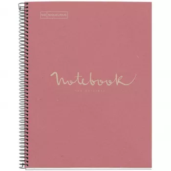 MIQUELRIUS College Notebook Eco Emotions 1 ruled DIN A4 inner margin (A609722)
