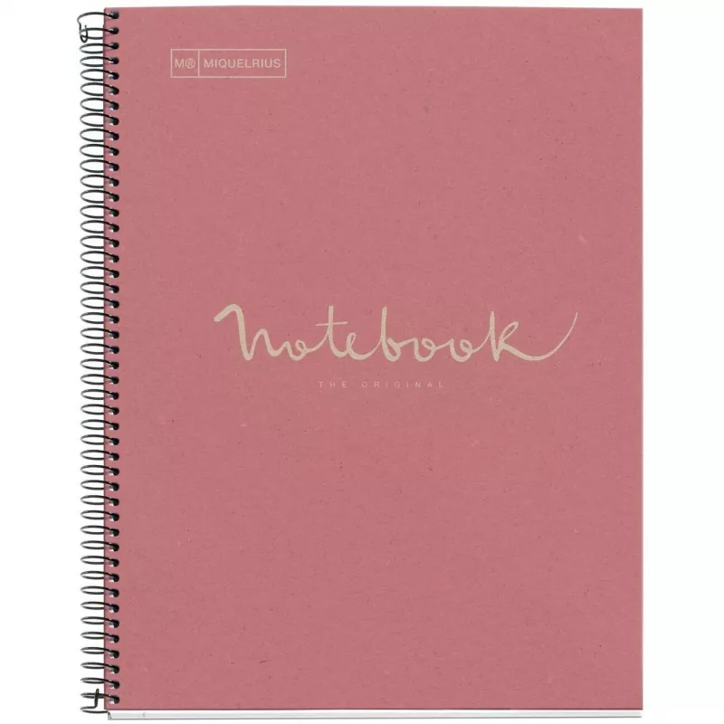 MIQUELRIUS College Notebook Eco Emotions 1 ruled DIN A4 inner margin (A609722)