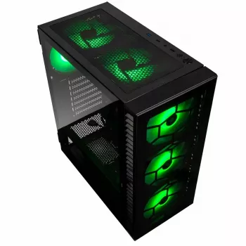 Kolink Observatory HF Glass ARGB Midi-Tower - juoda