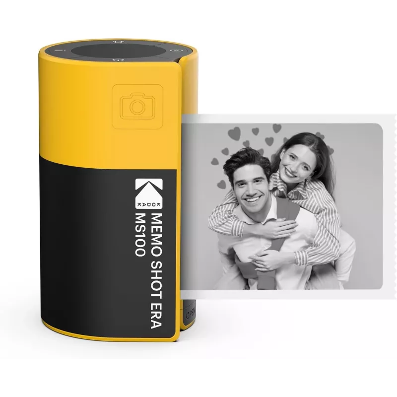 Kodak MemoShot Era MS100 nuotraukų spausdintuvas 68,58 x 45,72 mm juoda geltona