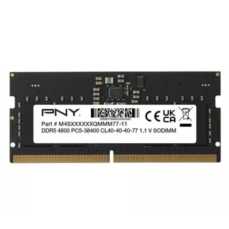PNY DDR5 SO-DIMM atmintis 16 GB 4800