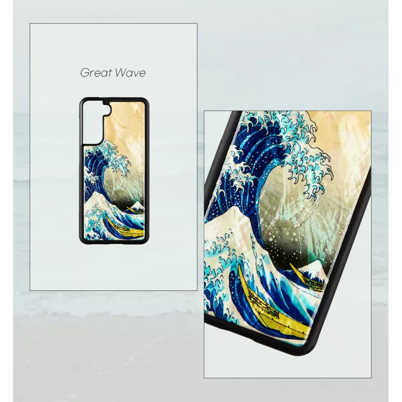iKins dėklas Samsung Galaxy S21 didžioji banga