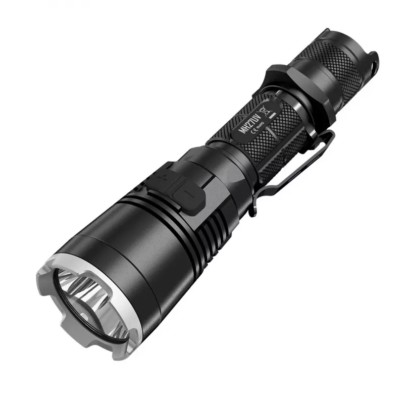 Nitecore MH27UV juodas rankinis LED žibintuvėlis