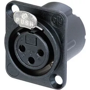 Neutrik NC3FD-LX-B Connectivity Accessory Juoda