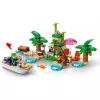 LEGO konstravimo žaislo rinkinys 77048 Animal Crossing Laivo kelionė su Kapitono sala