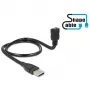 USB laidas DeLOCK 0,5m USB2.0-A/USB2.0 Micro-B