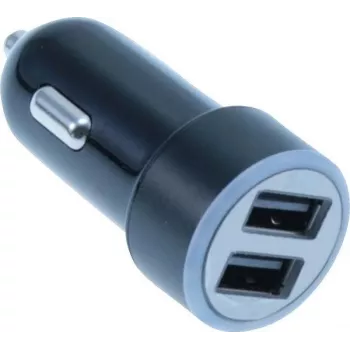 Mobiliojo įrenginio įkroviklis MediaRange MRMA103-02 automobilinis cigarečių žiebtuvėlis 12/24V 2 USB prievadai