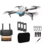 E99 Pro Drone | Dronas + 3 baterijos + krepšio rinkinys | 1800 mAh