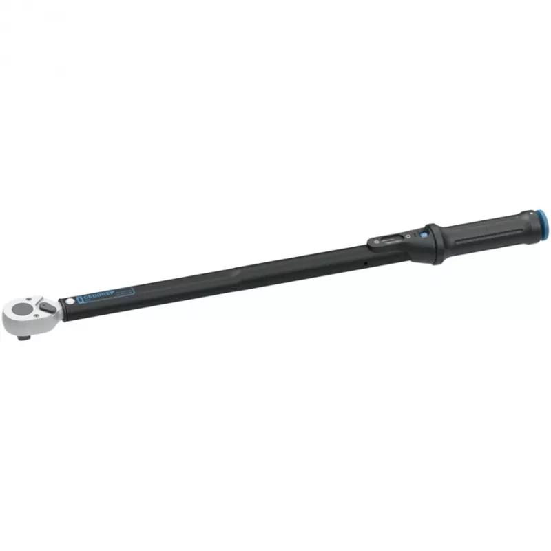 Dinamometrinis raktas Gedore TORCOFLEX UK 1/2 colio 60–300 Nm, juodas/mėlynas