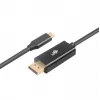 USB-C į DisplayPort laidas TB AKTBXVDUSBCDP2B 2 m — juodas