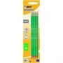 BIC pieštukai EVOLUTION Originali su trintuku, HB, rinkinys 4 vnt. 049012