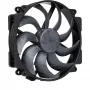 Noctua NF-A14x25r G2 PWM chromax.Juoda 140 mm ventiliatorius