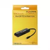 Kortelių skaitytuvas DeLOCK 91732 USB 2.0 Juodas