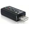 DeLOCK USB garso adapteris 7.1 - Garso plokštė - Stereo - USB (61645)