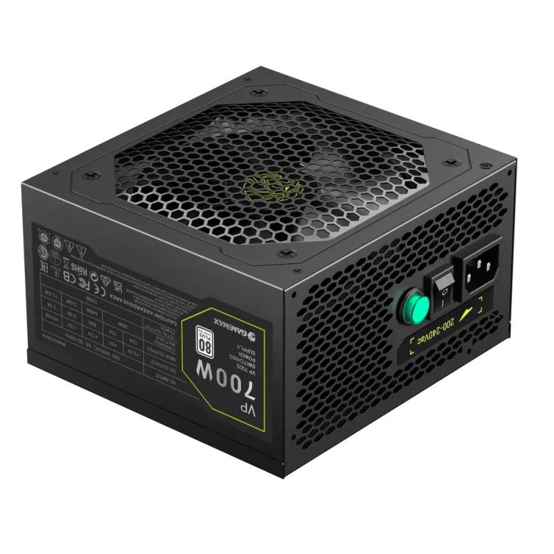 Gamemax maitinimo blokas, 80 PLUS, standartinis | VP 700S | 700 W
