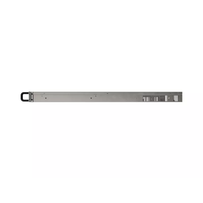 Rack Chassis Lanberg SC01-6501-12B 1U Juoda 8 Ventiliatoriai HDD SSD