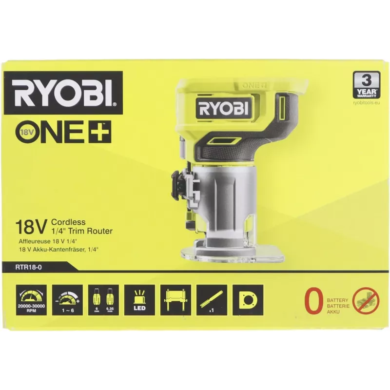 18V ONE+ belaidis apdailos frezavimo įrankis (tik įrankis)