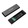 SSD korpusas QOLTEC 50312 Juodas vienam M.2 SATA diskui, USB Type-C (USB 2.0 / 3.2 Gen 1)