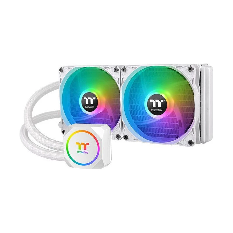 Thermaltake TH240 ARGB Sync Snow Edition procesoriaus aušintuvas skysčiu (viskas viename)
