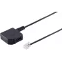 Helos adapteris 6P4C kištukas – TAE F lizdas
