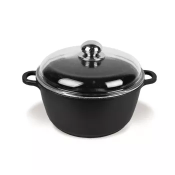 Maestro MR-4620C puodas su dangčiu 20 cm 2,1 l Juodas