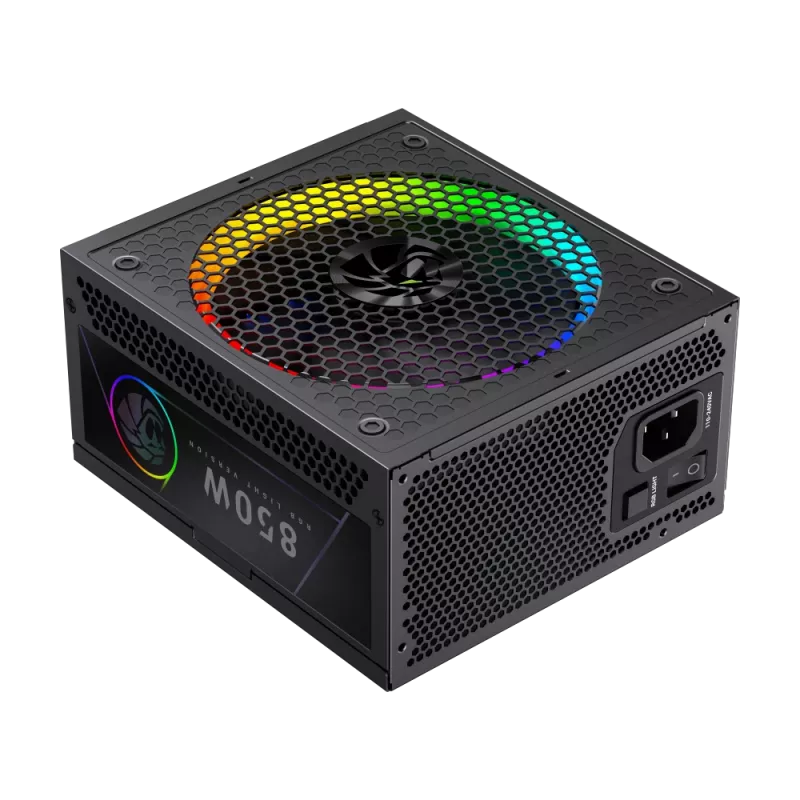 Gamemax maitinimo blokas, 80 PLUS, Gold | RGB 850G | 850 W