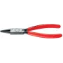 22 01 160, smailianosės replės, chromo vanadžio plienas, plastikas, raudona, 16 cm, 140 g