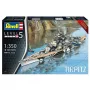 Plastikinis laivo modelis REVELL Tirpitz mastelis 1:350