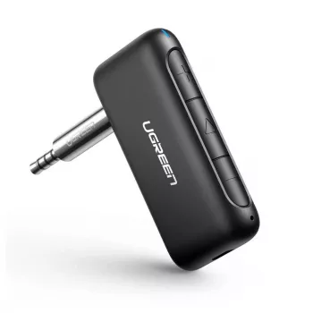Ugreen CM276 Bluetooth 5.0 garso imtuvas AUX jungties adapteris, juodas