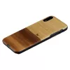 man and wood telefono dėklas skirtas iPhone XR — juodas, apsauginis minkštas apvalkalas