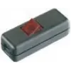 Bachmann 8010 - Svirblinis jungiklis - 2P - Juoda - Raudona - 250 V - 80 mm - 30 mm