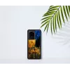 Telefono dėklas iKins Samsung Galaxy S20 Ultra — juodas, modelis 'Cafe Terrace'