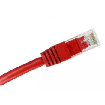 Alantec KKU5CZA1 tinklo kabelis raudonas 0,25 m Cat5e U/UTP (UTP)
