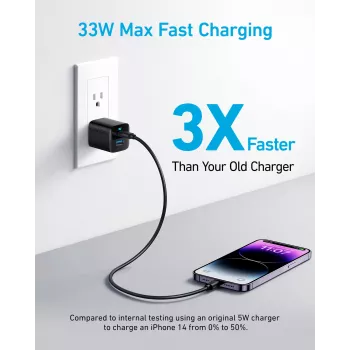 Įkroviklis Anker 323 Universal Juoda AC Indoor