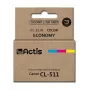 Actis KC-511R rašalas (pakaitalas Canon CL-511; Standartinis; 12 ml; spalvos: žydra, purpurinė, geltona)