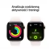 Išmanusis laikrodis „Apple Watch Series 11“ GPS + Cellular 42 mm auksinis titano korpusas, šviesiai rožinis sportinis dirželis M/L