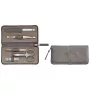 Manikiūro ir pedikiūro dovanų rinkinys ZWILLING 97445-005-0 nerūdijantis plienas taupe 5 priedai