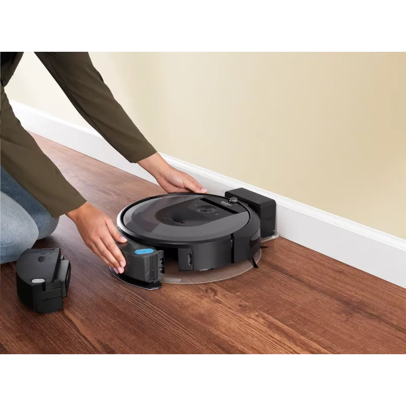 Robotų dulkių siurblys iRobot Combo i8+ Be maišelio Juodas