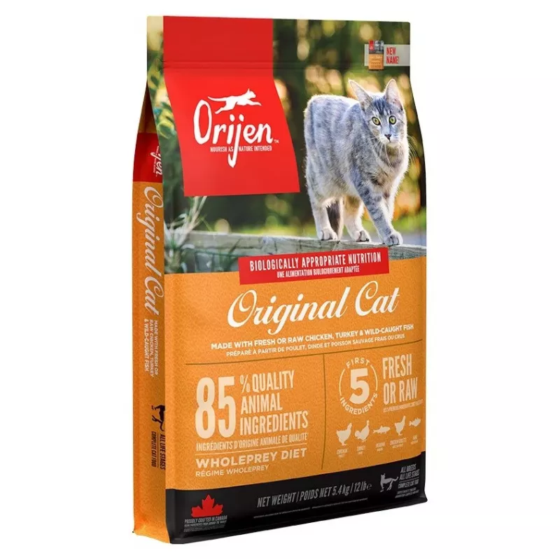ORIJEN Originali Cat - sausas kačių maistas - 5,4 kg