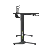 Stalas GameMax D140-CARBON – žaidimų/biuro stalas, neto svoris 20,5 kg, bruto matmenys 125×795×682 mm