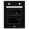 Įmontuojama orkaitė MPM MPM-45-BO-20, skrudinimo orkaitė, 45 cm, 1900 W, konvekcija, 7 automatinės programos, juoda