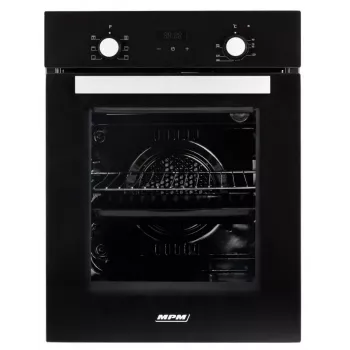 Įmontuojama orkaitė MPM MPM-45-BO-20, skrudinimo orkaitė, 45 cm, 1900 W, konvekcija, 7 automatinės programos, juoda